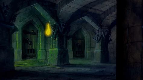 Beast's Dungeon, dungeon, animation, beast, beauty, disney, HD wallpaper | Peakpx