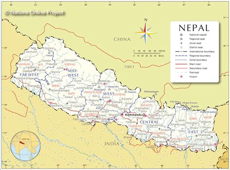 Nepal Map