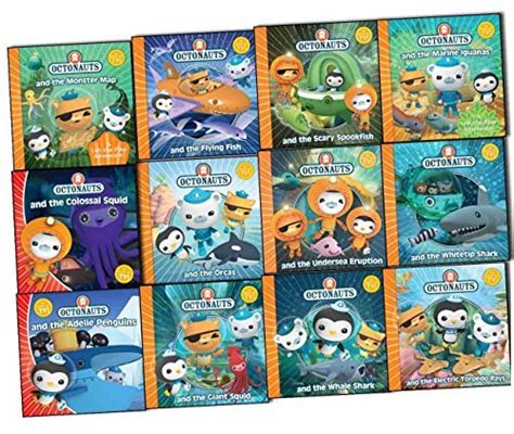 Meomi Octonauts Collection 12 Books Set (The Octonauts and the Giant Squid,The Octonauts and the ...