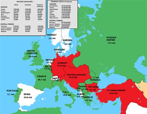 Before Ww1 Map Of Europe - United States Map