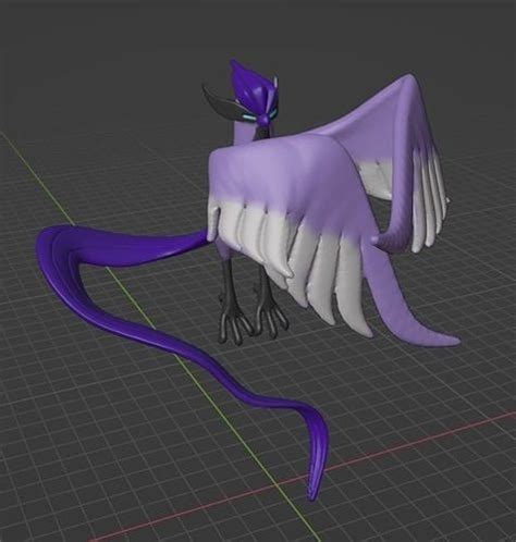 Articuno Galarian Form 3D model 3D printable | CGTrader