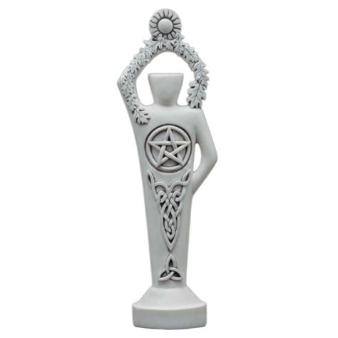 Pentacle Lord Wiccan God Altar Statue by Abby Willowroot - Wicca, Pagan, Goddess