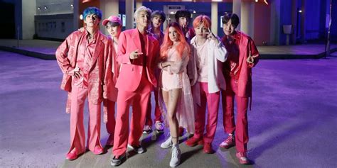 BTS and Halsey 'Boy With Luv' Lyrics in English - New BTS and Halsey Music Video