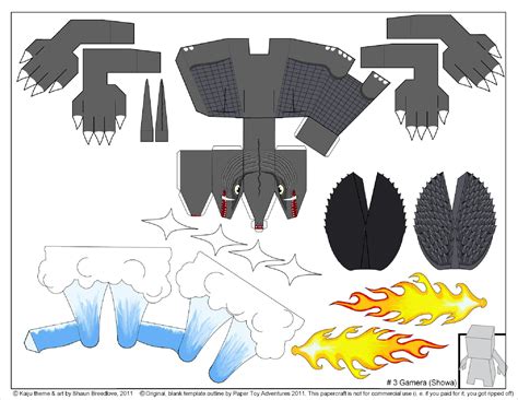 Godzilla Paper Model