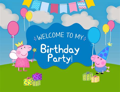 Printable Peppa Pig Birthday | lupon.gov.ph