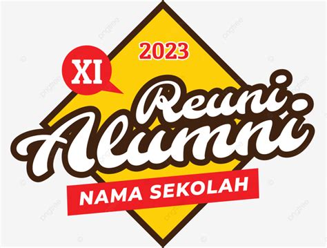 2023 School Reunion Design Vector, School Alumni, Reunion Design, Graduate Design PNG and Vector ...