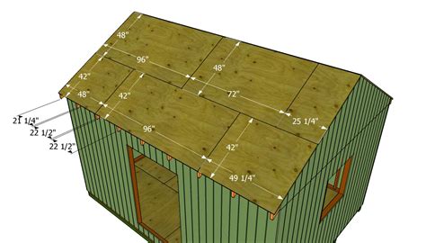 Attaching the roofing sheets | MyOutdoorPlans