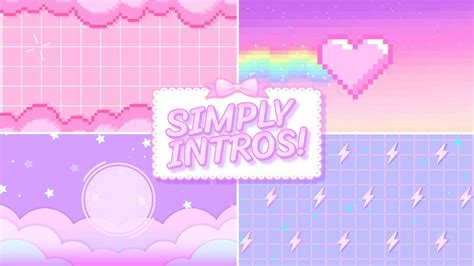 Cute backgrounds for intros on YouTube: Grab your viewers' attention with these irresistible designs