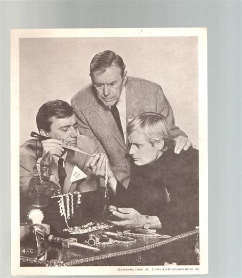 Man From U.N.C.L.E.-Robert Vaughn-Leo G. Carroll-8x10-B&W-Still: Photograph | DTA Collectibles