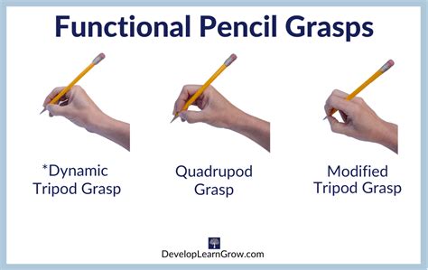 Typical Pencil Grasp Development For Writing Pencil Grasp,, 52% OFF