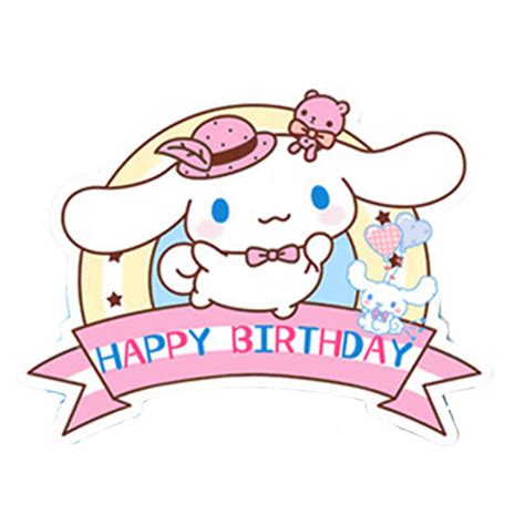 Cinnamoroll Birthday Cake Topper | Sanrio Party Supplies Singapore – Kidz Party Store