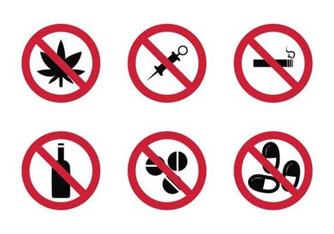 No Drugs Vector Art, Icons, and Graphics for Free Download