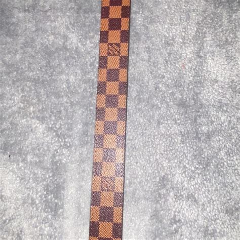 Brown Lv belt - Depop