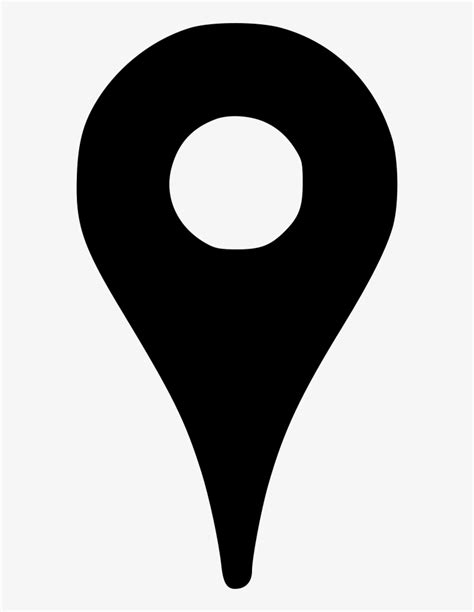 Google Maps - - Location Icon Png Black - 556x980 PNG Download - PNGkit