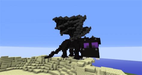 Ender Dragon Statue Minecraft Map