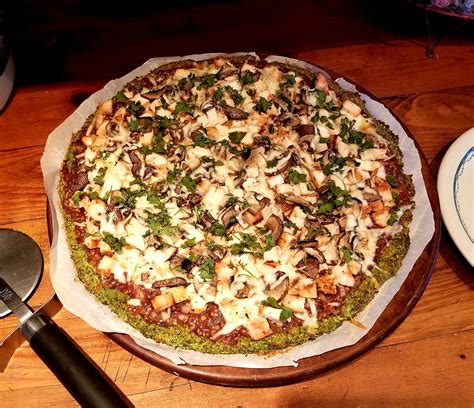 Broccoli Pizza Crust Recipe | Buff Dudes