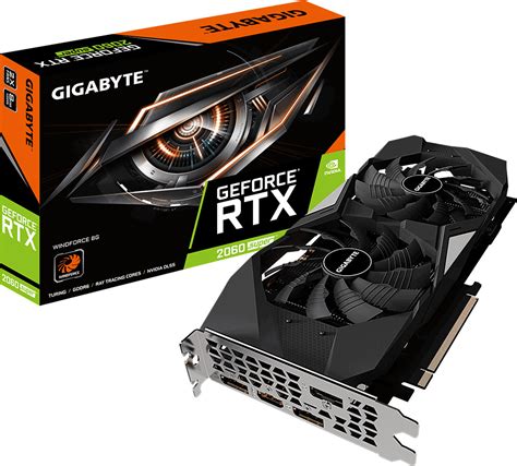 Gigabyte GeForce RTX 2060 Super 8GB Windforce (GV-N206SWF2-8GD ...