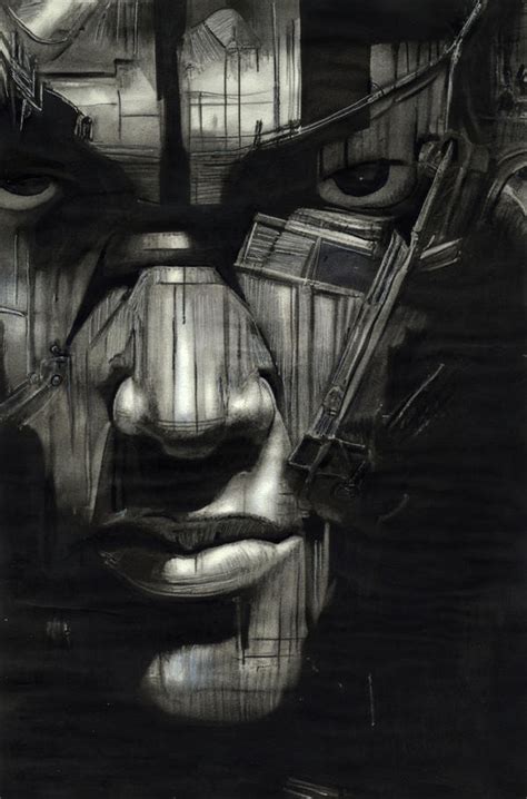 Cyborg-Face by VanCoralArt on DeviantArt