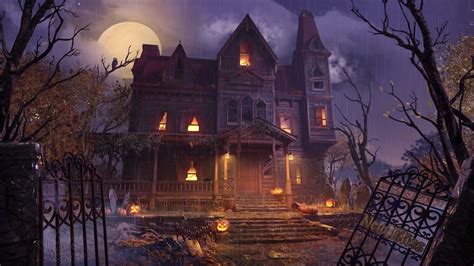 Halloween Haunted House Pictures