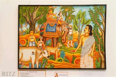 The 'Chuvar Chitra Kala' or Kerala Mural Paintings on Mahabharatam now in Chennai | RITZ