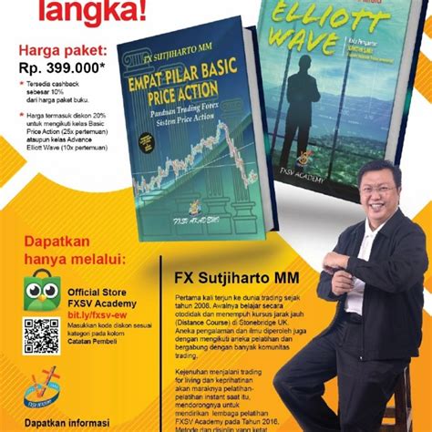 Jual Paket Buku 4 Pillar Price Action & Teknis Analisis Elliot Wave Di ...