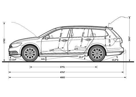 Vw Passat Estate Interior Dimensions - Home Alqu