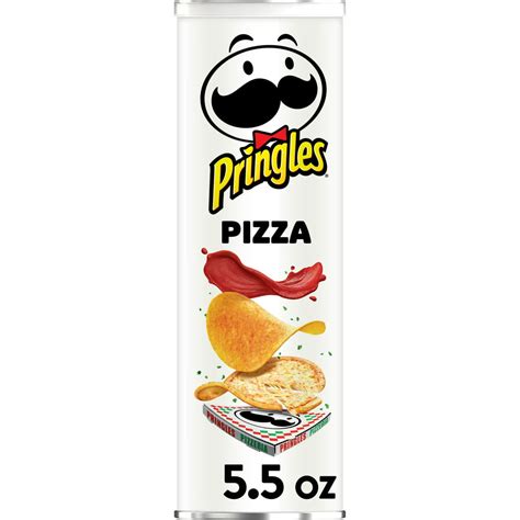 Pringles Pizza Flavored Potato Crisps, 5.5 oz - Walmart.com - Walmart.com