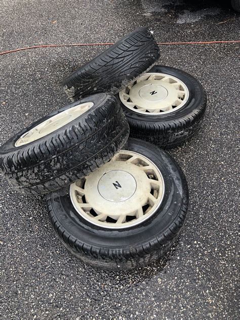 z31 wheels & tires set 300ZX | eBay