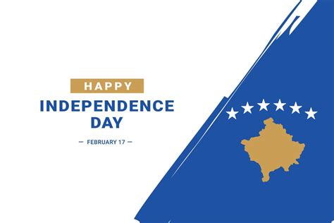 Kosovo Independence Day 5766256 Vector Art at Vecteezy