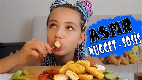 Asmr Nugget Soss Trke Asmr Eating Sounds Kids Asmr