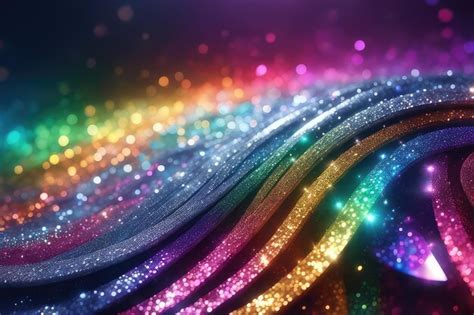 Premium Photo | Abstract colorful glitter background