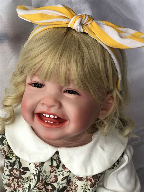 68CM Reborn Babies Toddler Girl Dolls Blonde Hair | Etsy