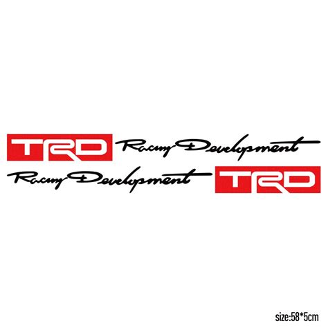 Trd Toyota Racing Development Logos