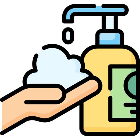 Hand soap Special Lineal color icon