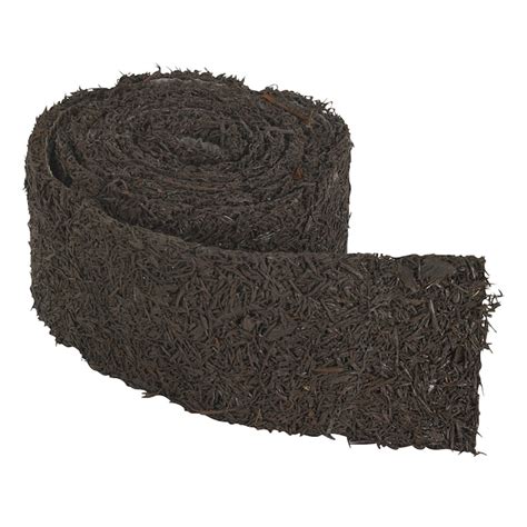 Perm-A-Mulch Rubber Mulch 8-ft Brown Landscape Edging Roll in the Landscape Edging department at ...