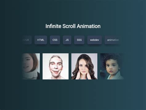 Infinite Scrolling Animation CSS — CodeHim