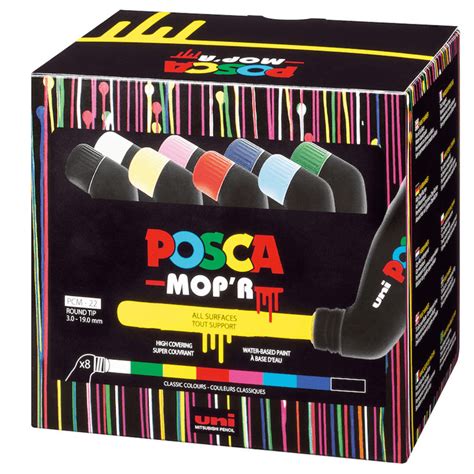 POSCA | PCM22 MOP’R | BLACK | Australia | New Zealand | Colourverse