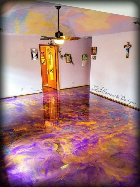 30+ Epoxy Floor Design Ideas - DECOOMO