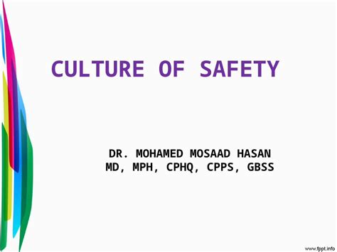 (PPTX) Patient safety culture - DOKUMEN.TIPS