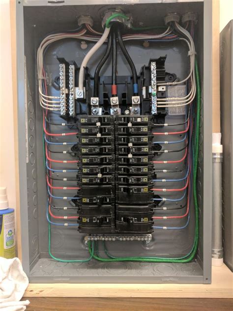 Circuit Breaker Panel Diagram Self Adheasive