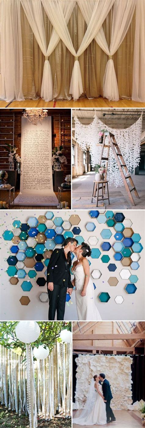 Wedding ceremony inspiration - diy wedding backdrop ideas for 2015 wedding ceremony decor… | Diy ...