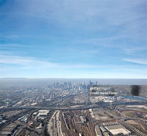 Melbourne City Aerial High-Res Stock Photo - Getty Images