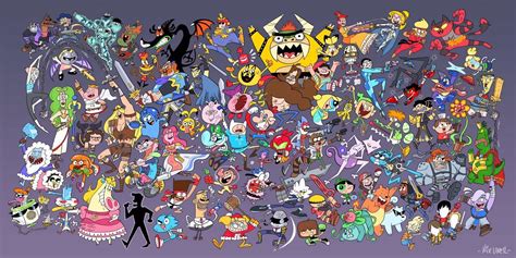 CARTOON NETWORK x SMASH I had a lot of fun making this and coming up with character combos. Who ...