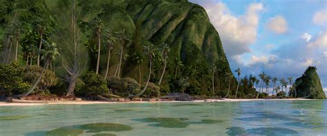 Moana Island Scene