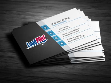 Custom Business Cards Design (1,000 Cards) - Loadpilot