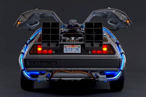 Create your own DeLorean time machine replica model