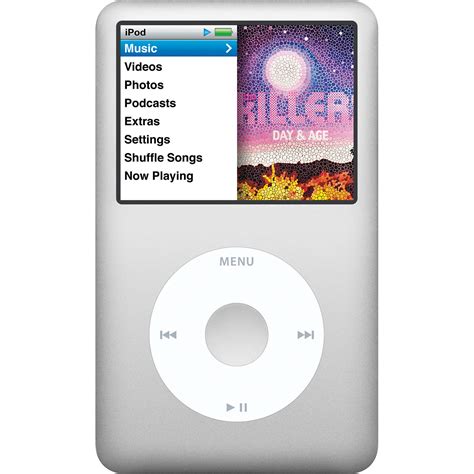 Apple iPod classic 160GB - Silver MB145LL/A B&H Photo Video