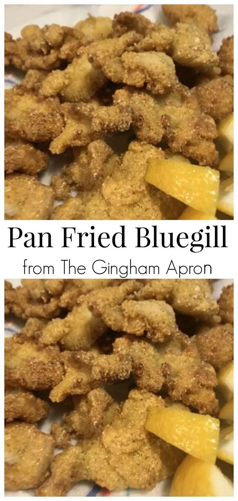 Pan fried bluegill | Recipe | Bluegill recipe, Crappie recipe, Fried ...