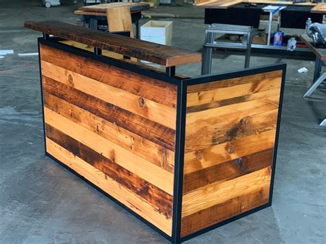 Industrial Reception desk. Reclaimed wood desk. Front counter | Etsy