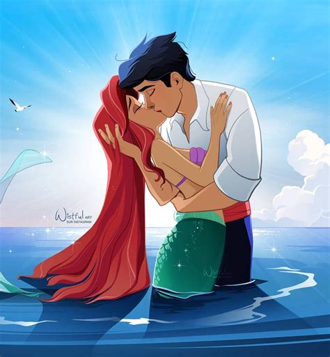 Wistful on Instagram: "True love with Ariel and Eric ️ Here’s my entry ...